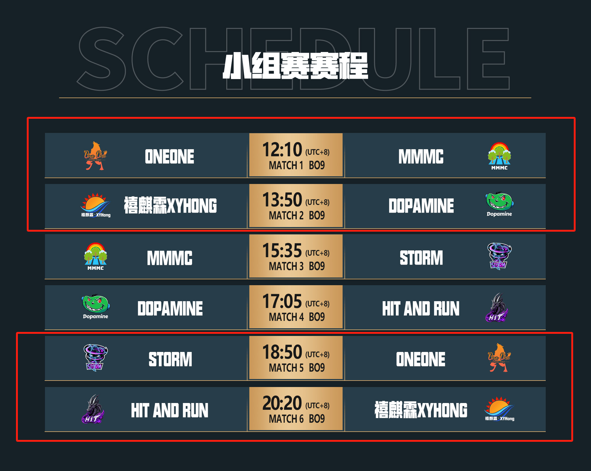 精彩比赛的首轮对阵公布在即